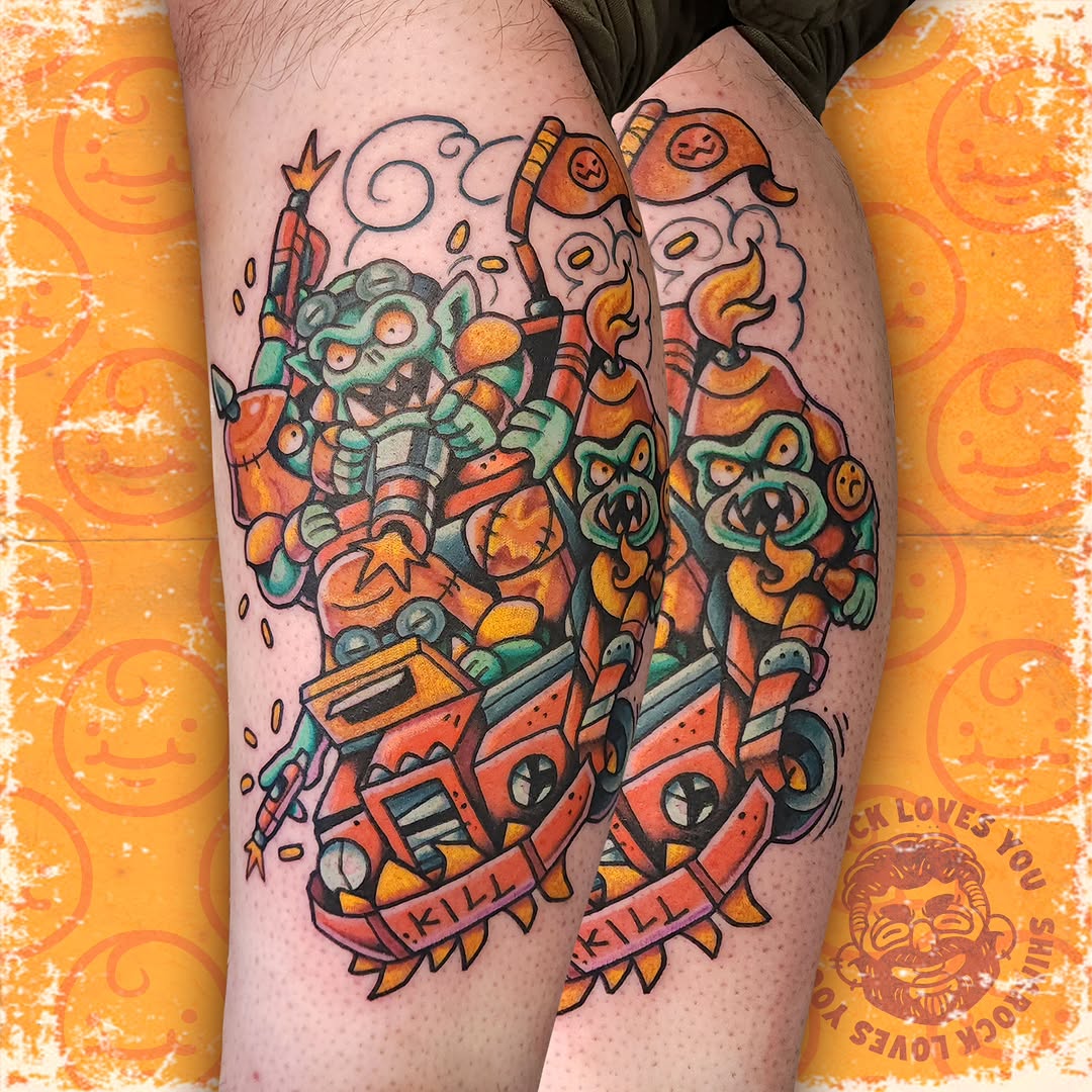 Tattoo by @shimrocklovesyou โ new_school