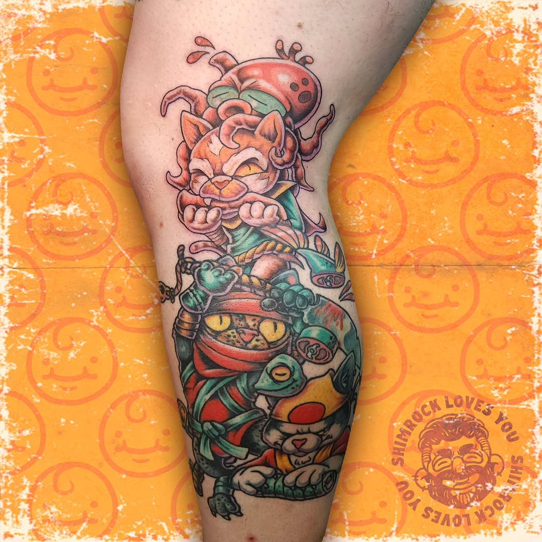 Tattoo by @shimrocklovesyou โ new_school