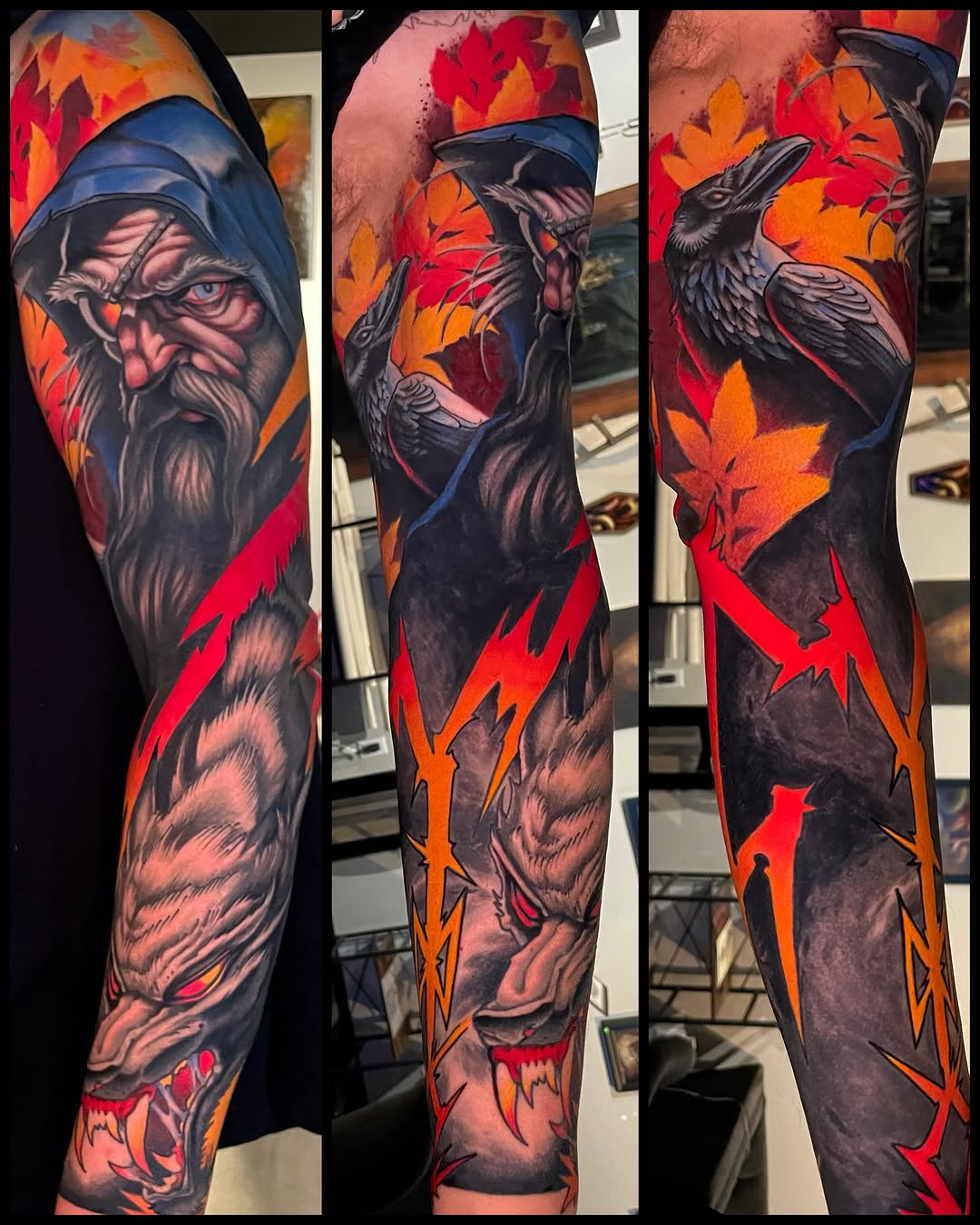 Tattoo by @nate.the.knife — realism, black_and_grey