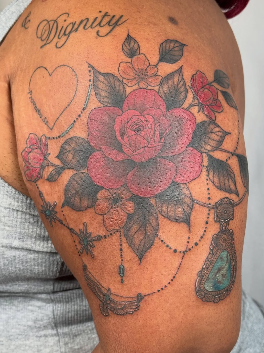 Tattoo by @larkrestattoos — fine_line, realism