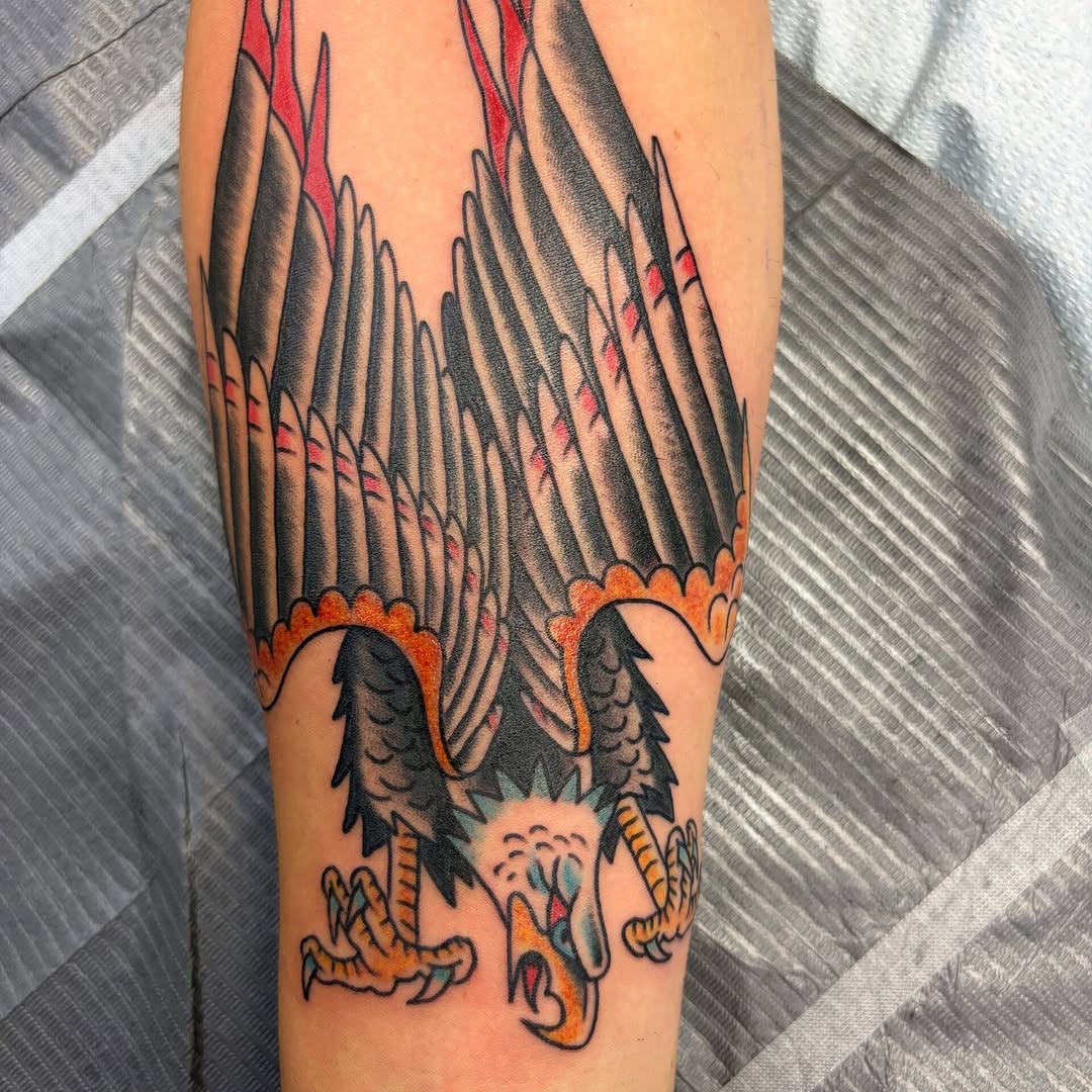 Tattoo by @nikkonyce — american_traditional