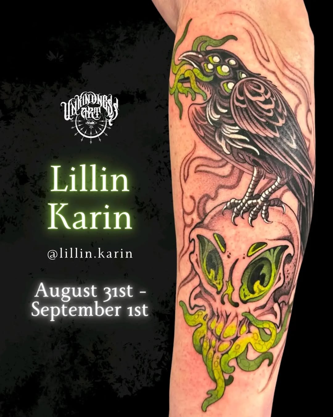 Tattoo by @unkindnessart — new_school, dark_realism