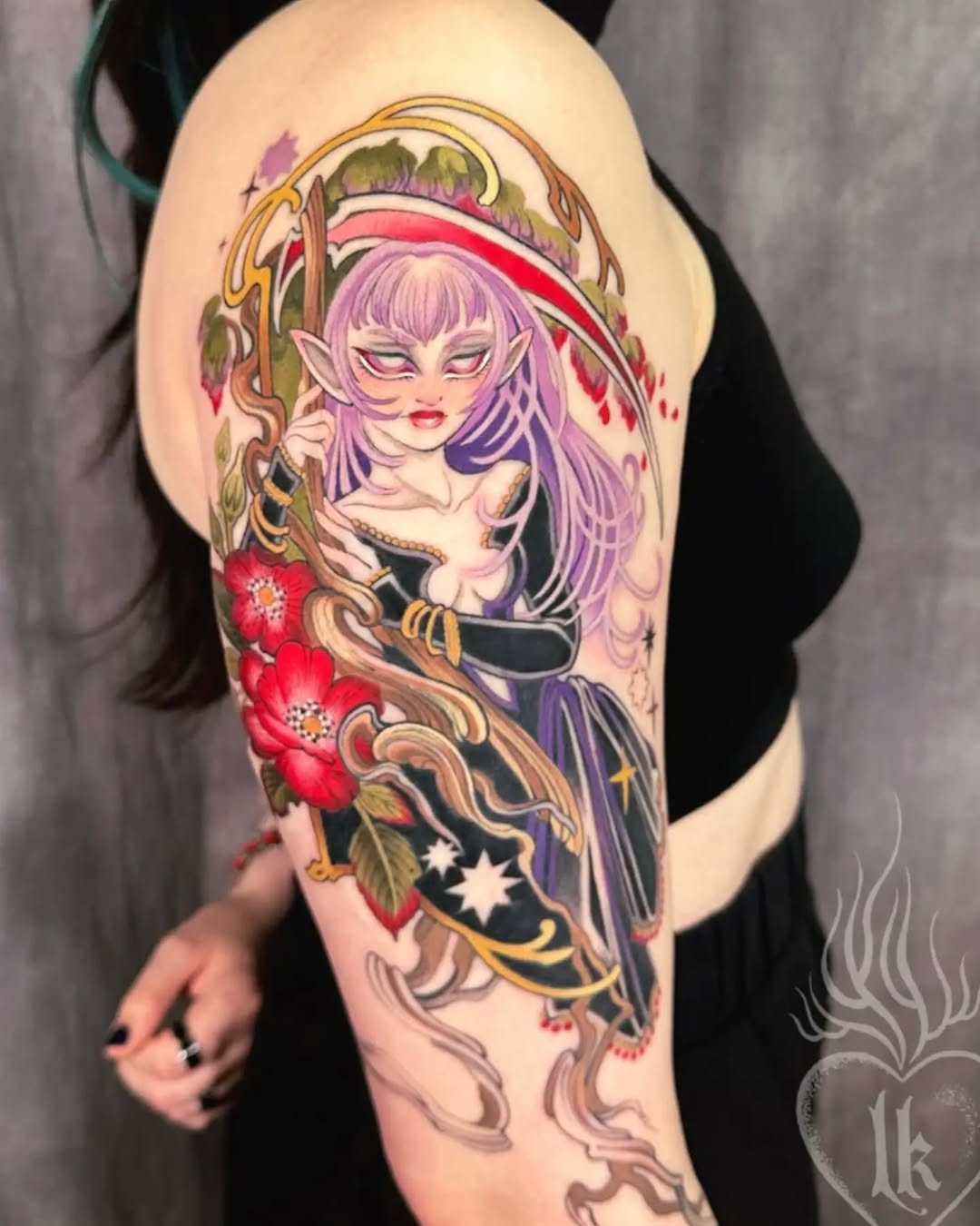 Tattoo by @unkindnessart — neo_traditional, illustrative