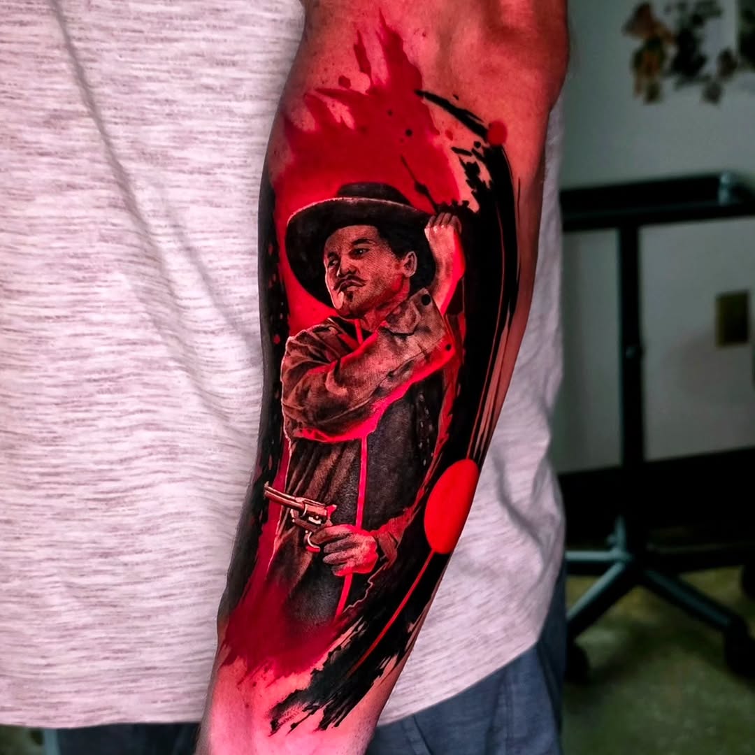 Tattoo by @mary.moss.tats — realism, trash_polka