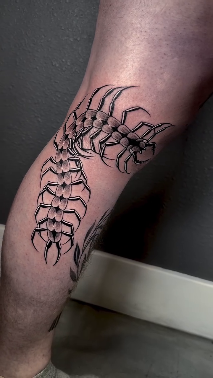 Tattoo by @erikalukaart — black_and_grey, realism