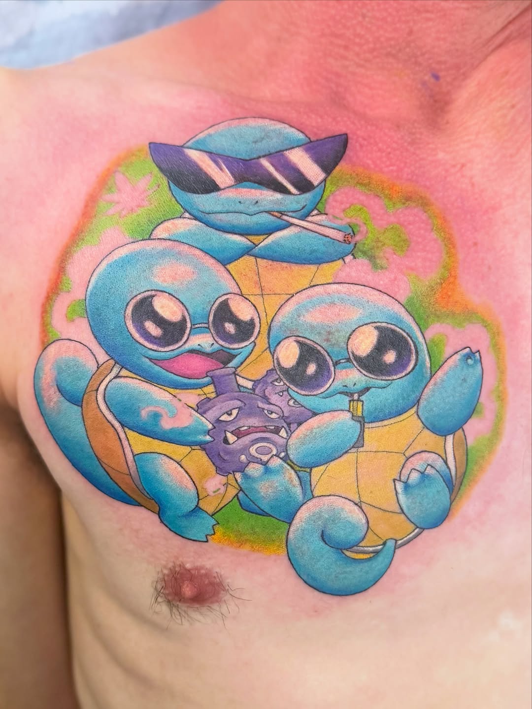 Tattoo by @tonitakaaa — new_school, anime