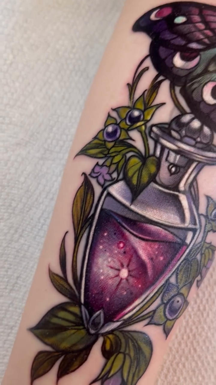 Tattoo by @charlotte.e.tattoos — neo_traditional, illustrative