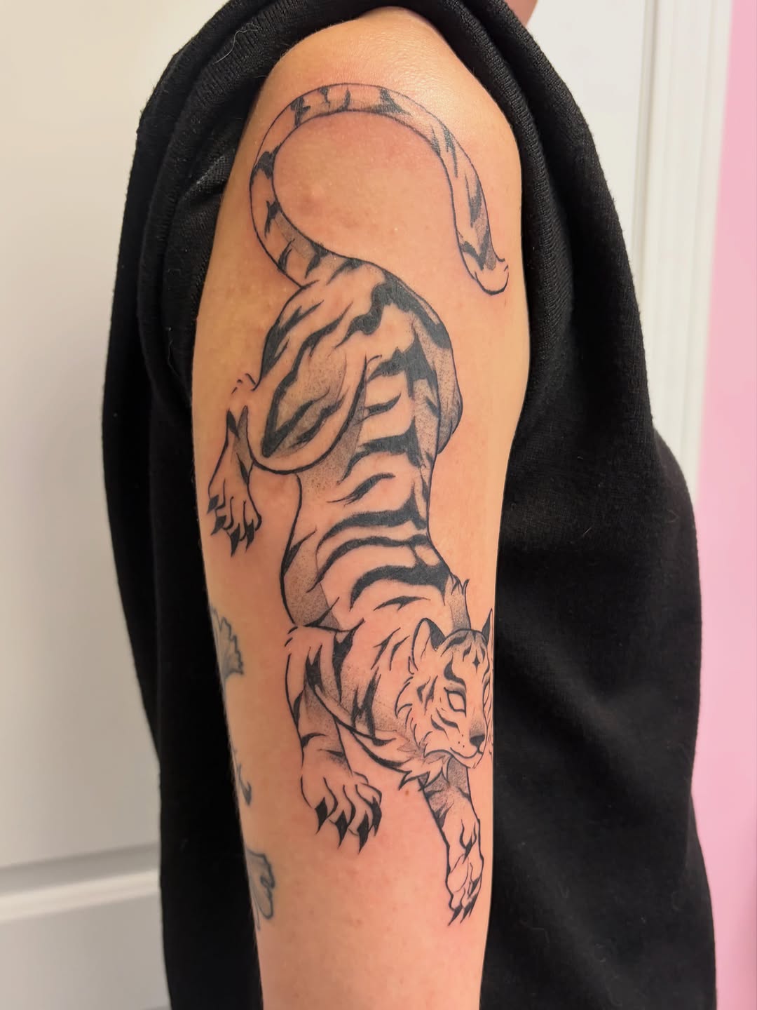 Tattoo by @bloodlust.blaire — black_and_grey, realism