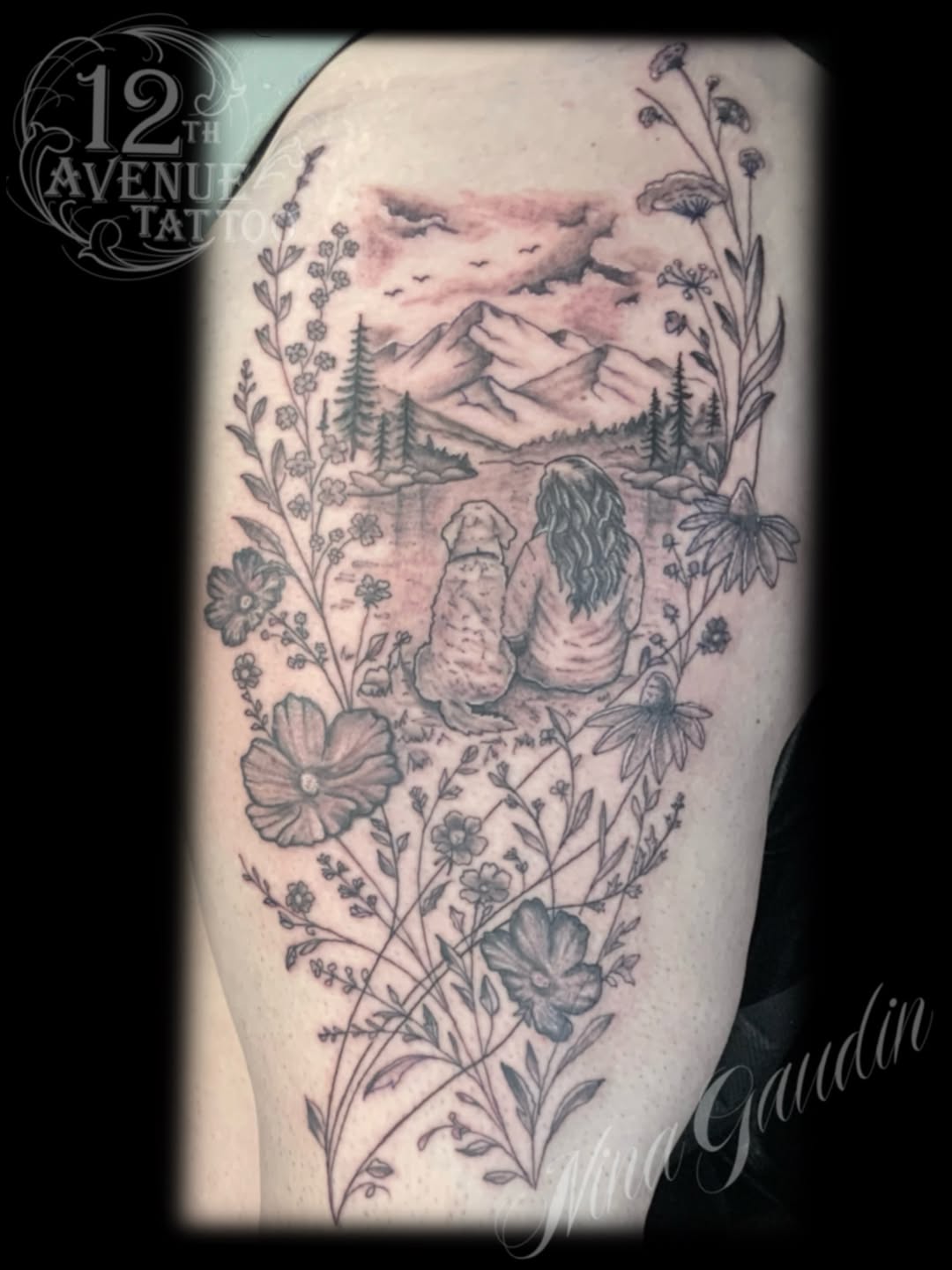 Tattoo by @tattoosbynina — fine_line, realism