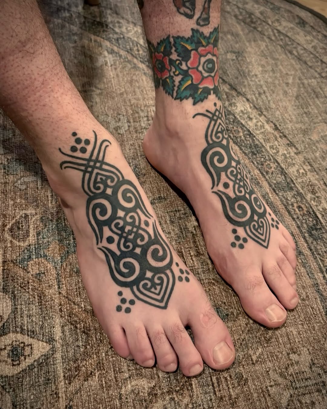 Tattoo by @joe.blackmamba — blackwork, ornamental