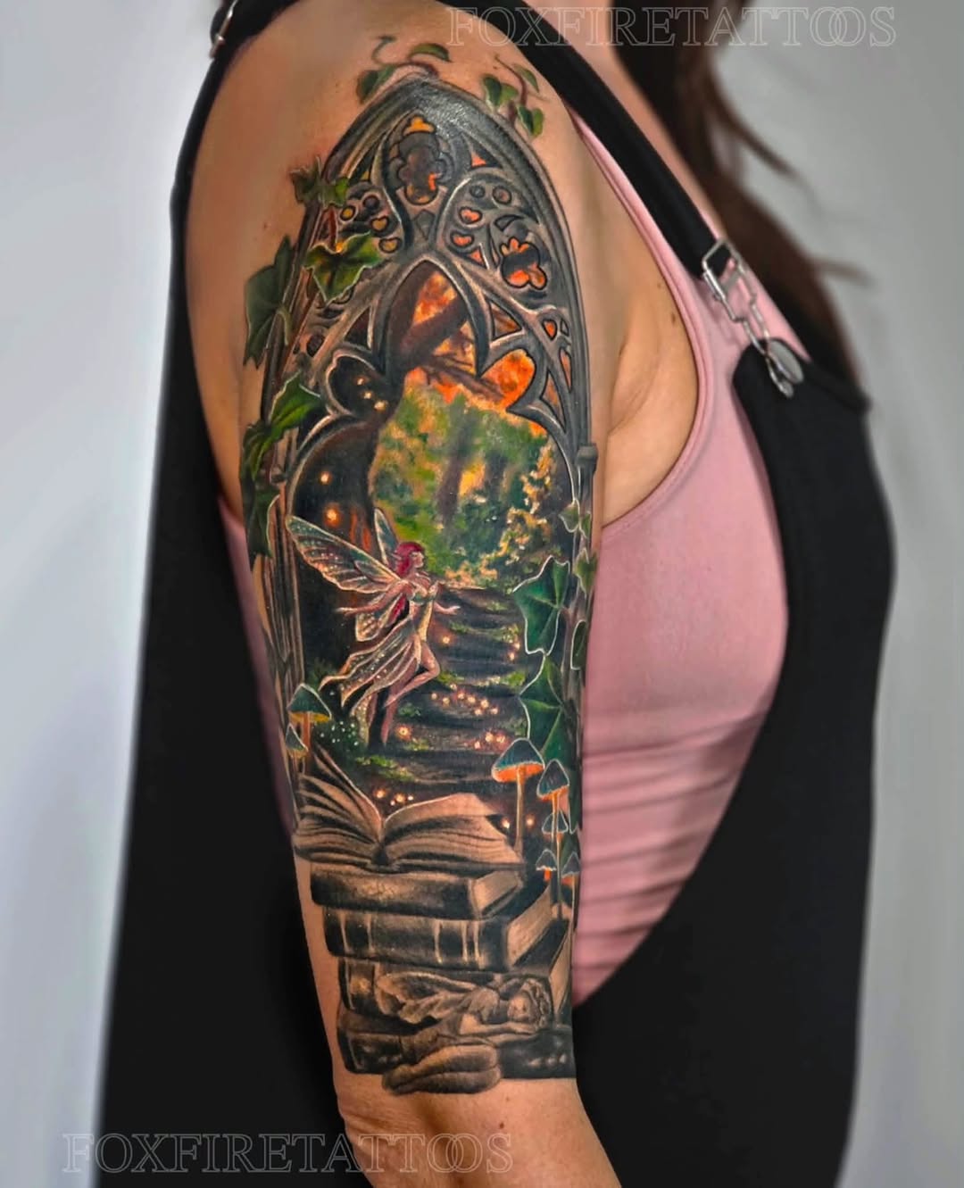 Tattoo by @foxfiretattoos — realism, illustrative