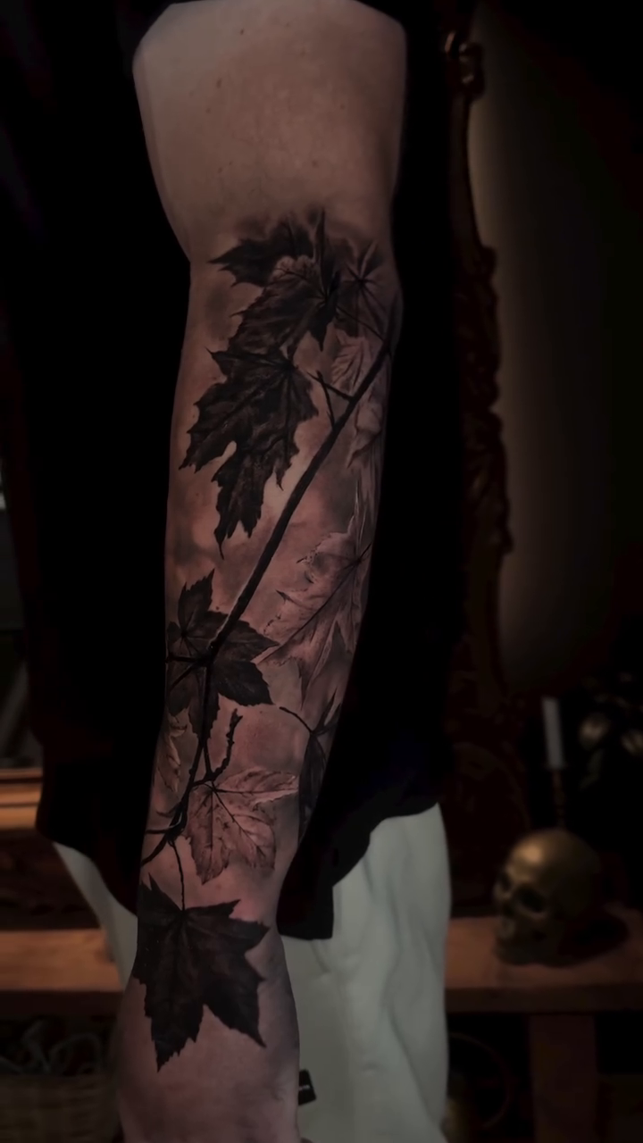 Tattoo by @mamzart — black_and_grey, realism