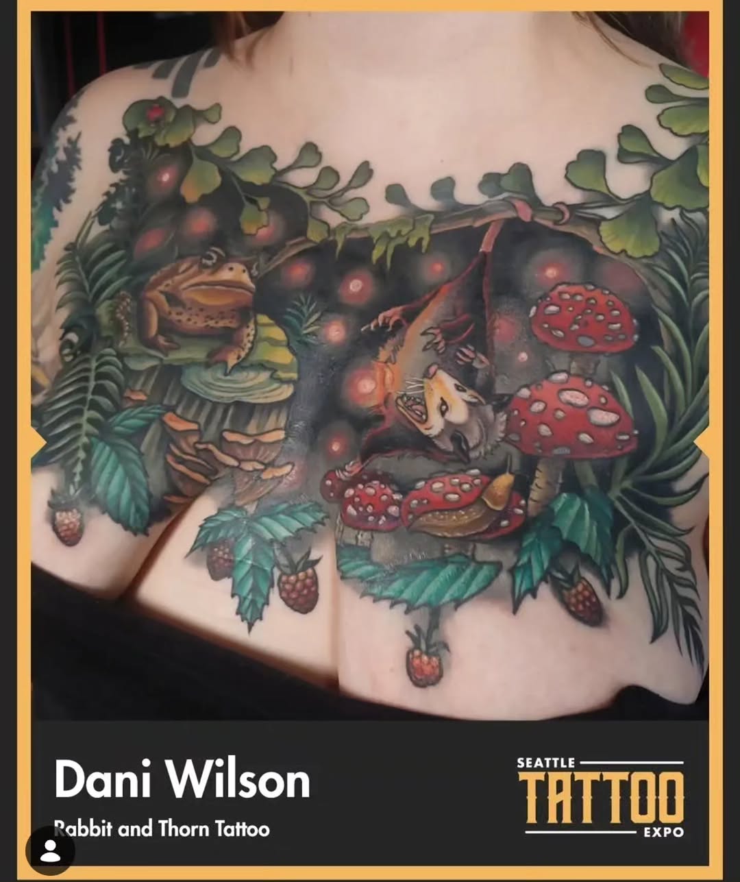 Tattoo by @daniwilsonart โ realism, illustrative
