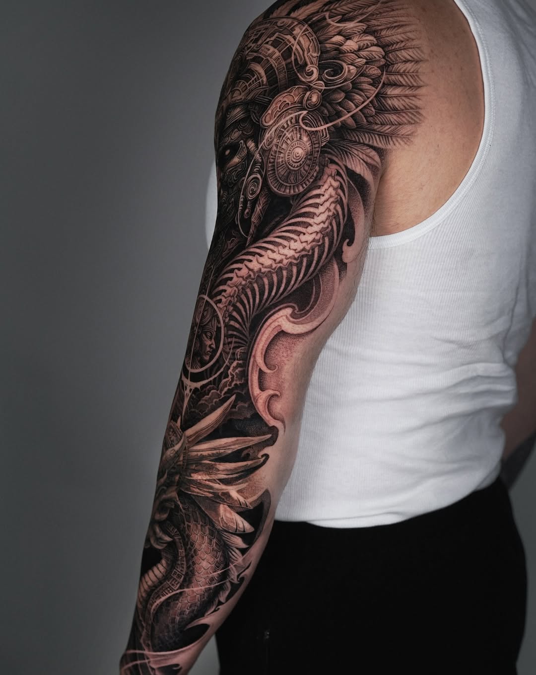 Tattoo by @sumok_tattoo β black_and_grey, realism