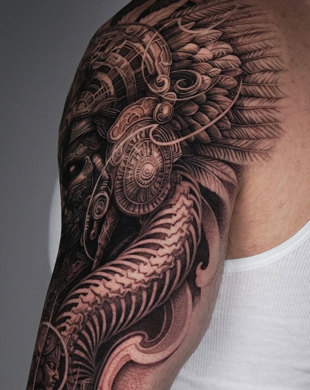 Tattoo by @sumok_tattoo β black_and_grey, realism