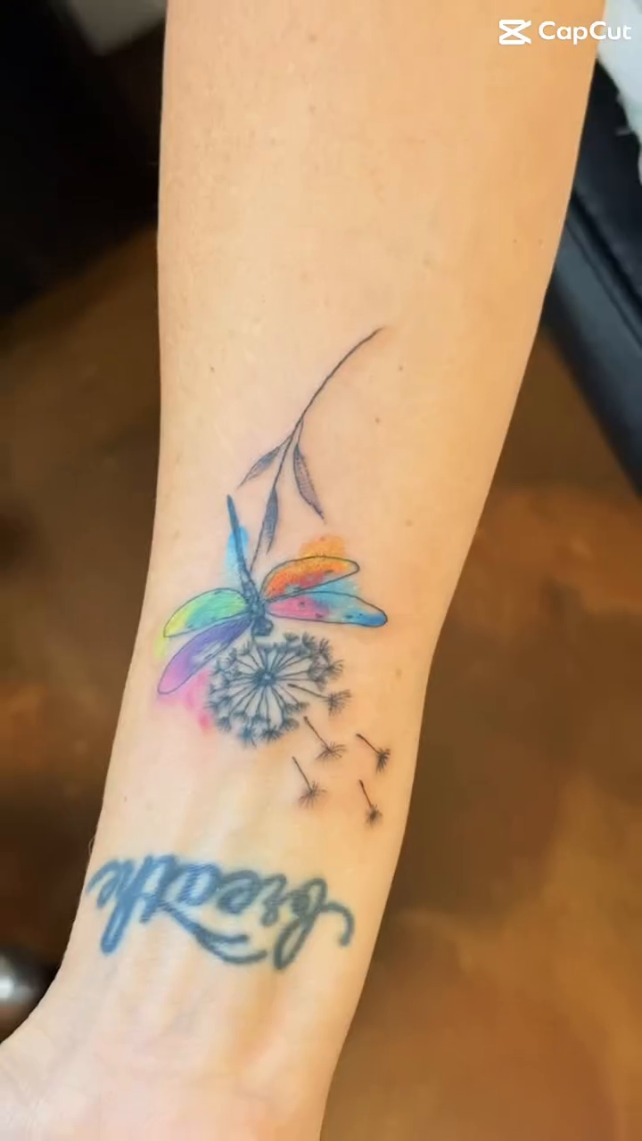 Tattoo by @ink.by.angel89 — fine_line, watercolor