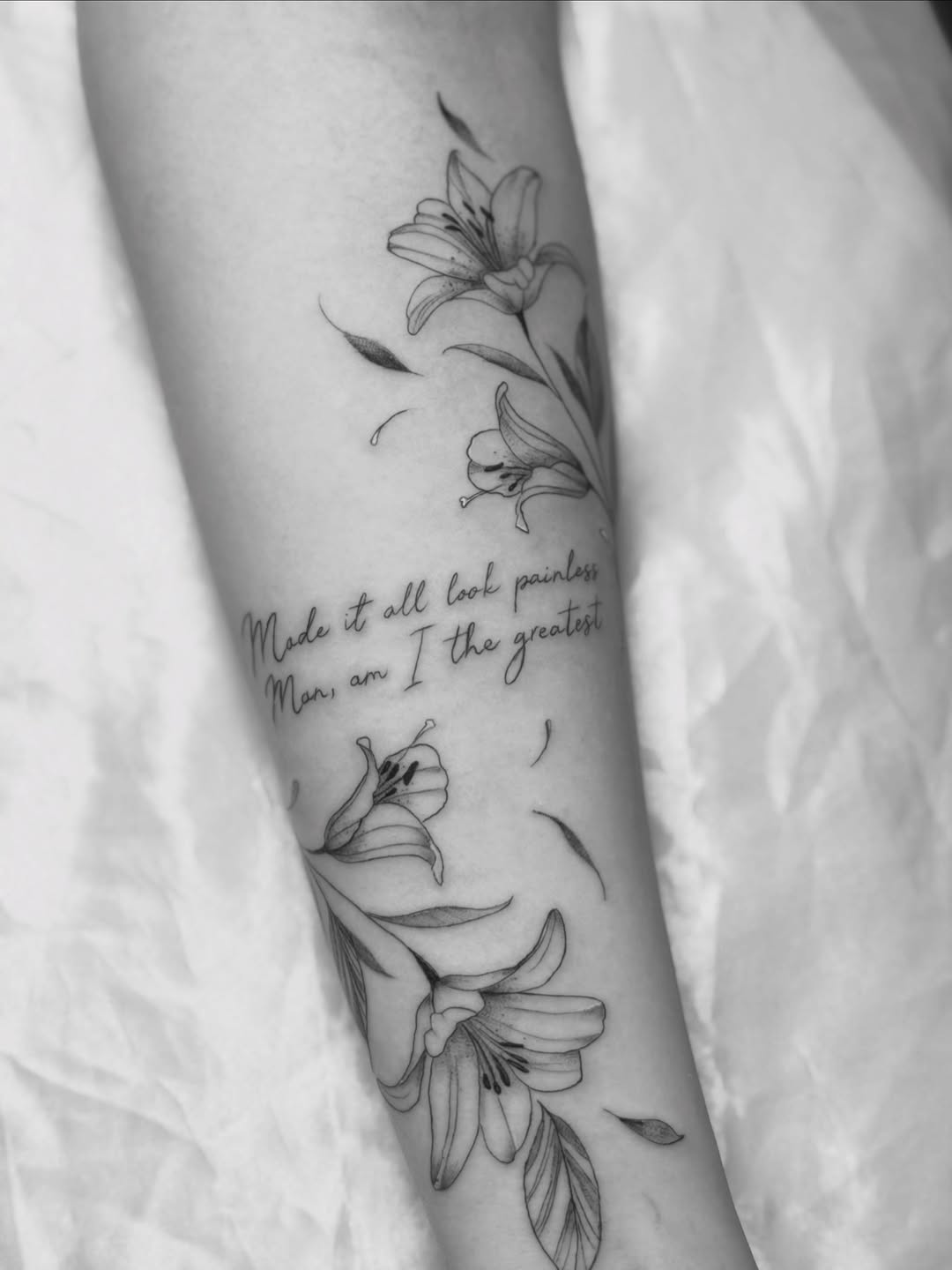 Tattoo by @yennyinktattoo — fine_line, lettering_script
