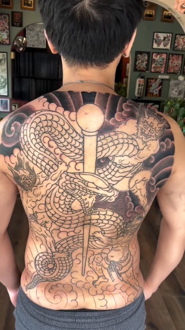 Tattoo by @elijahcole — japanese_irezumi
