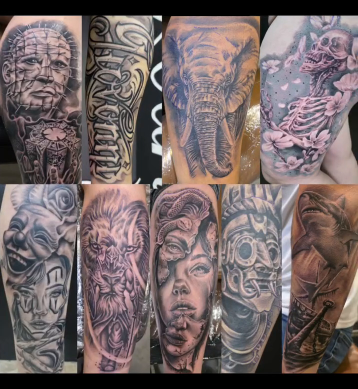Tattoo by @juniorinkslinger — realism, black_and_grey