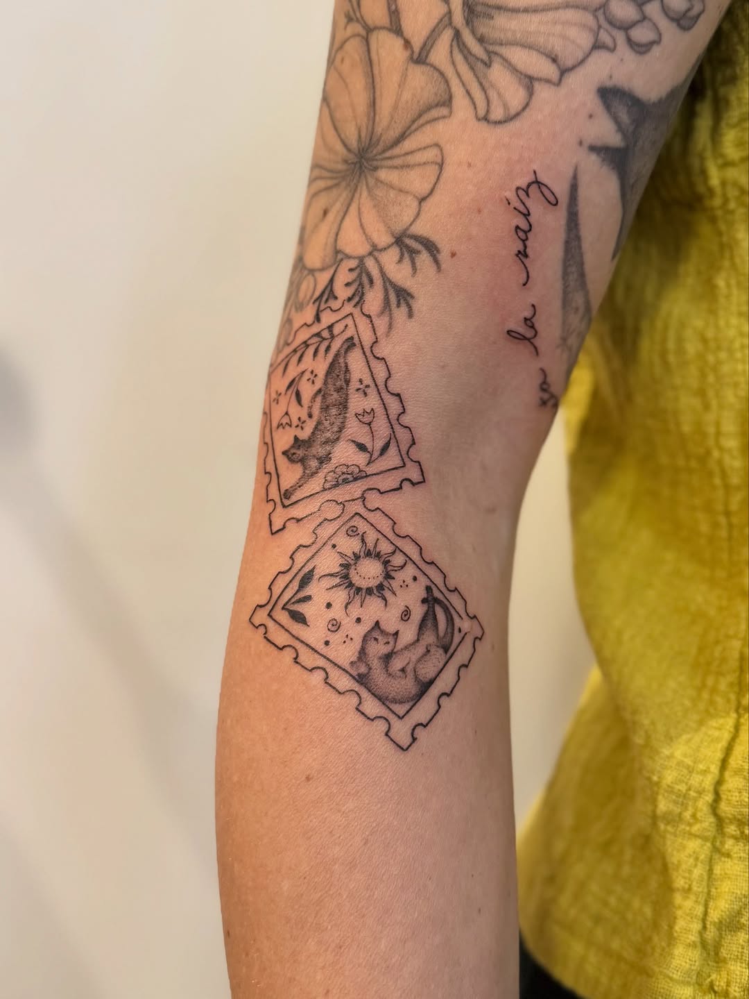 Tattoo by @liannadefleur โ fine_line, illustrative