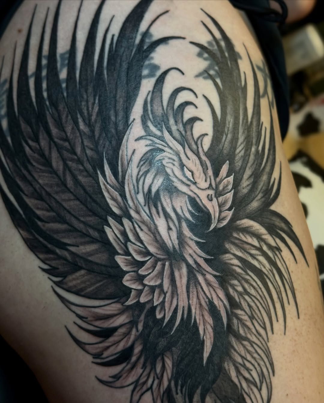 Tattoo by @needlemami β realism, black_and_grey