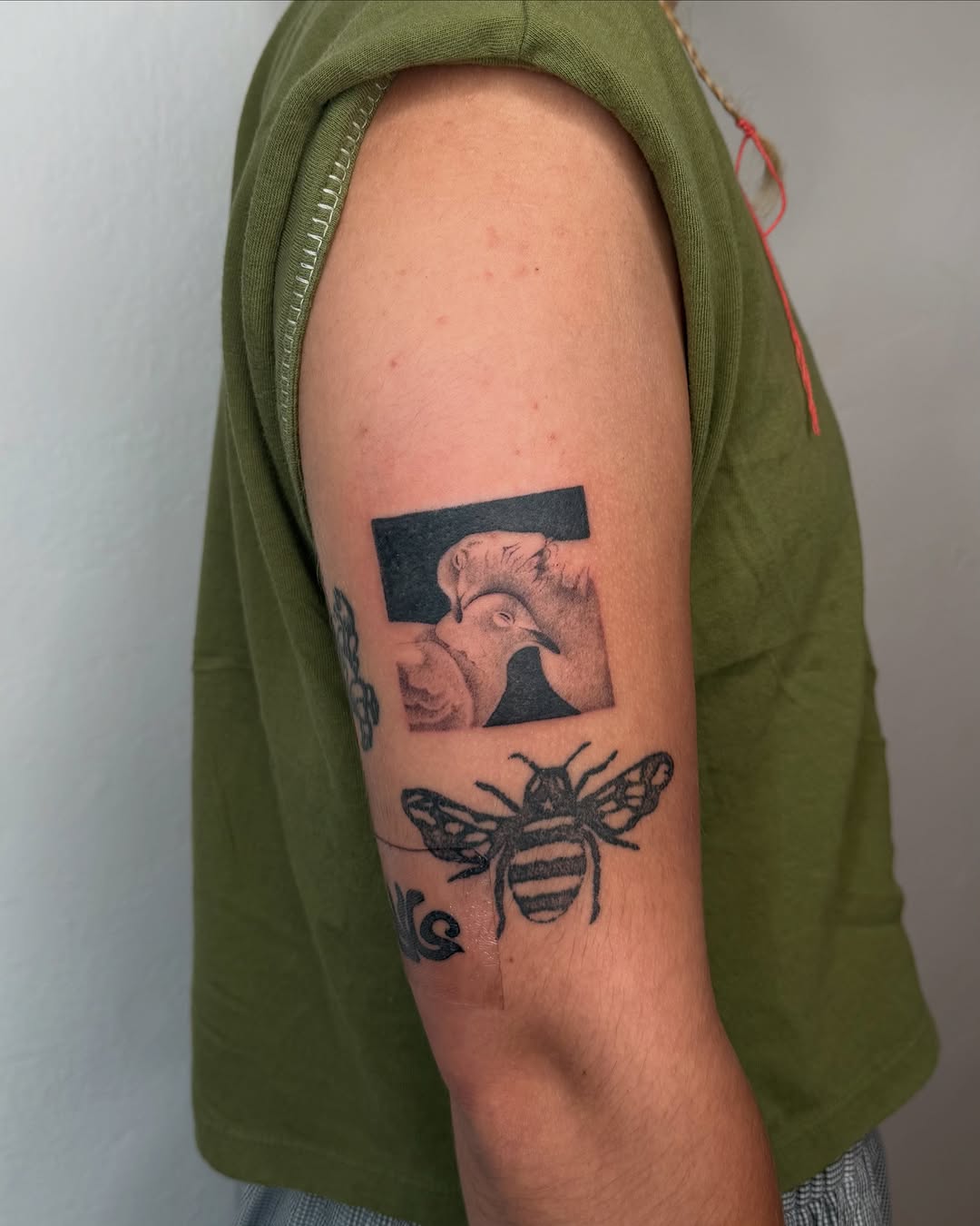 Tattoo by @sensitive.chaos.tattoo — realism, black_and_grey