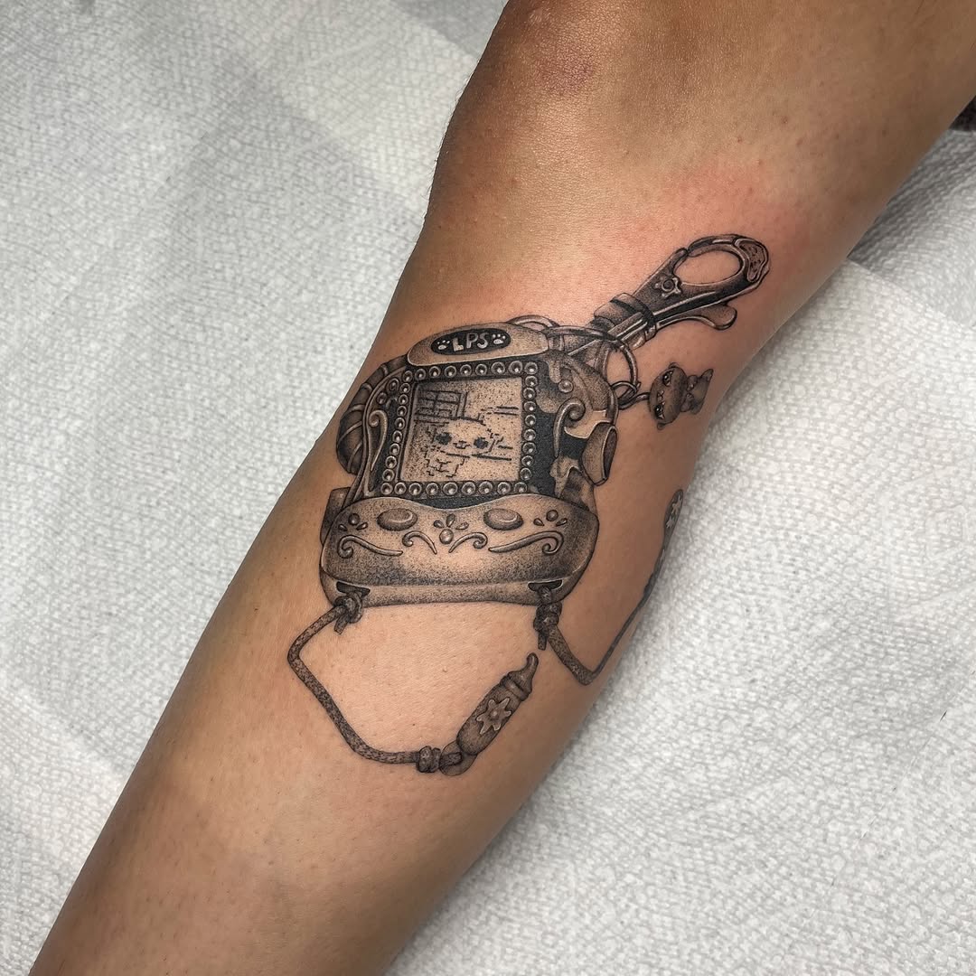 Tattoo by @aurtattoos — black_and_grey, realism