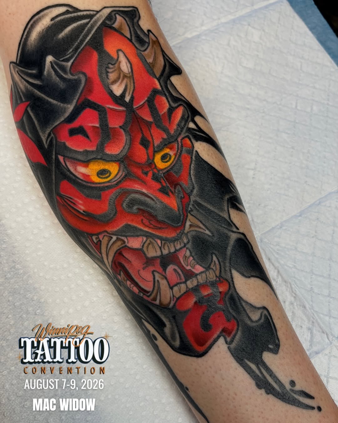 Tattoo by @mac.widow โ neo_traditional, black_and_grey