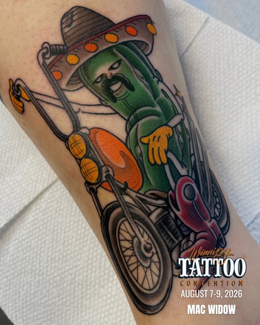 Tattoo by @mac.widow โ new_school