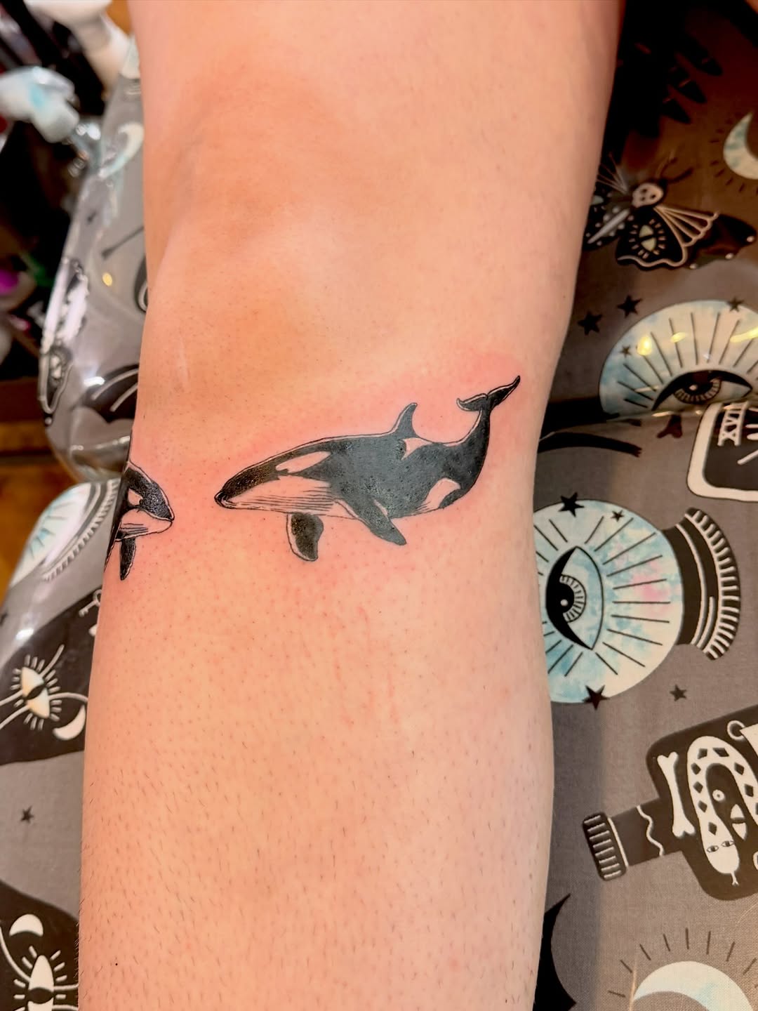 Tattoo by @artfully.adria — black_and_grey