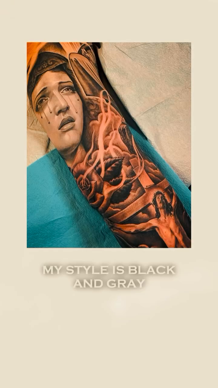 Tattoo by @suluape_siiliufau — black_and_grey, realism