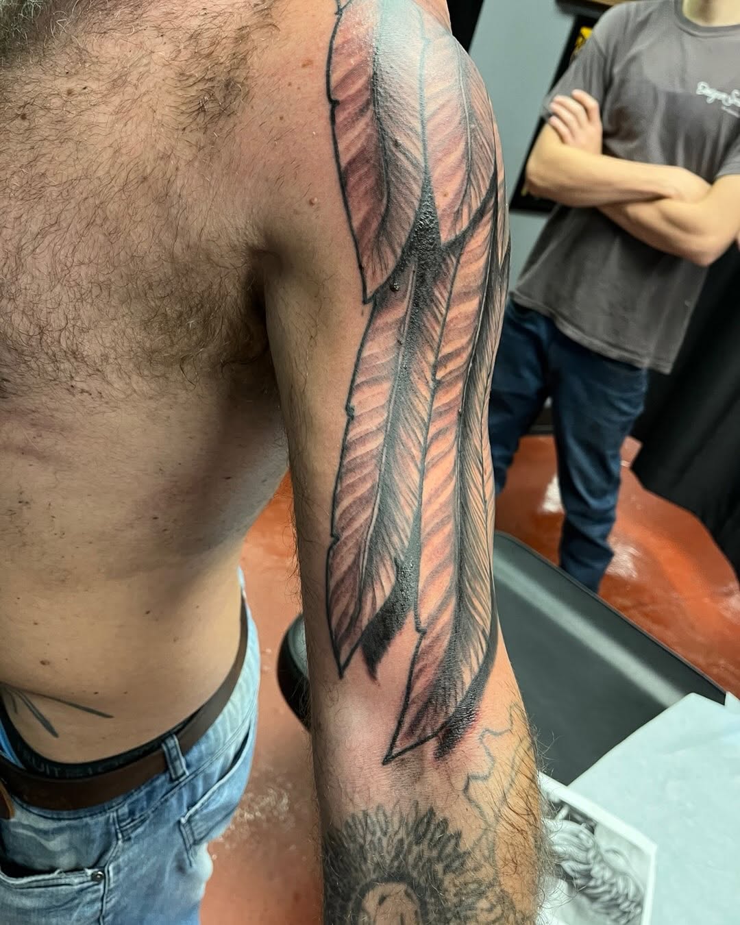 Tattoo by @vectordoe — realism, black_and_grey