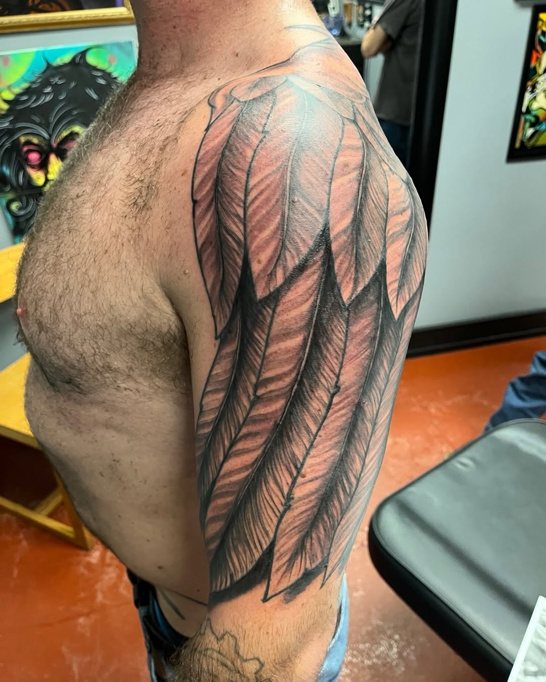 Tattoo by @vectordoe — realism, black_and_grey