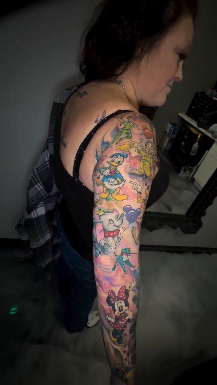 Tattoo by @dktatts β new_school, anime