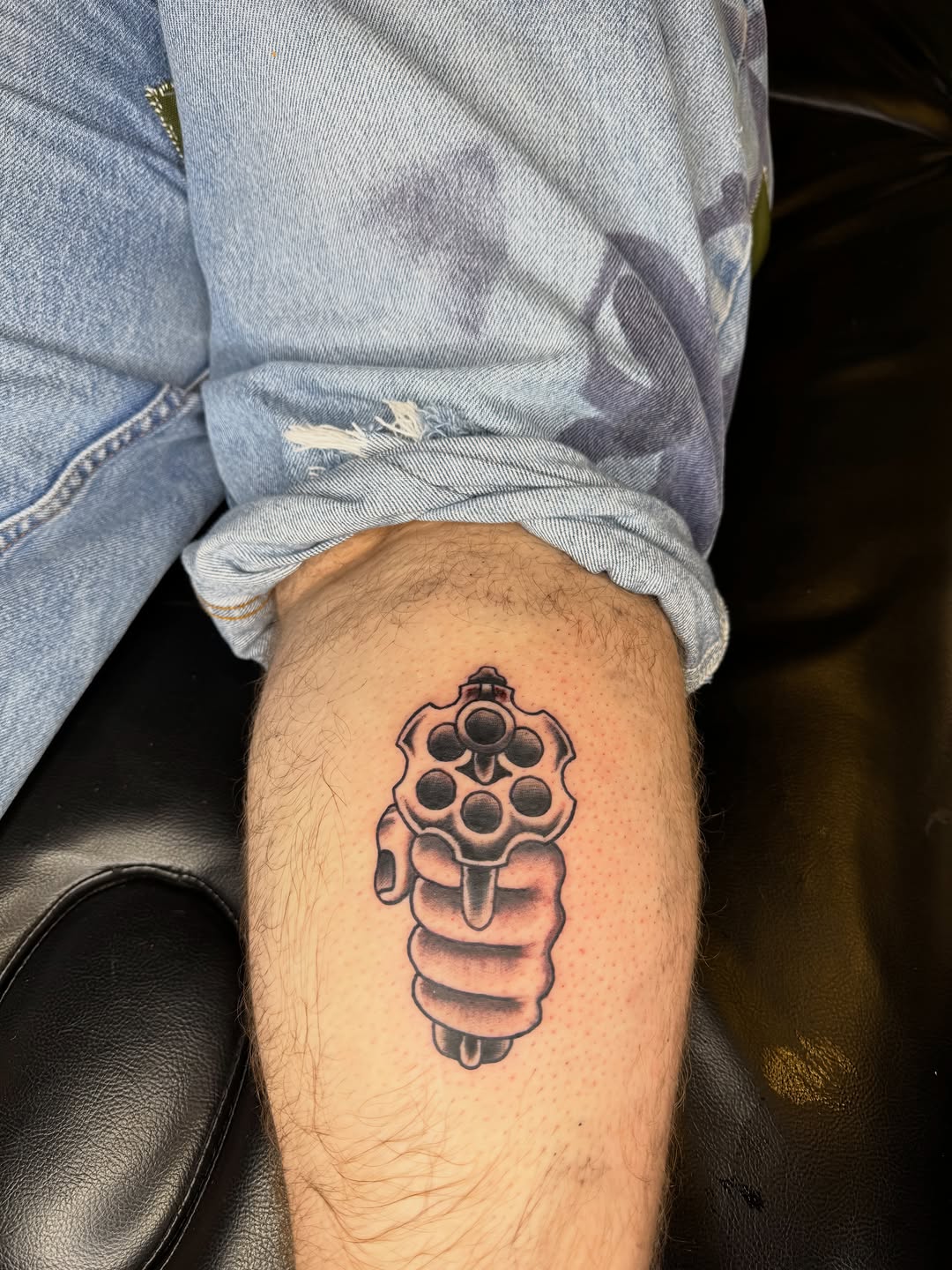 Tattoo by @thepinkmanther — american_traditional
