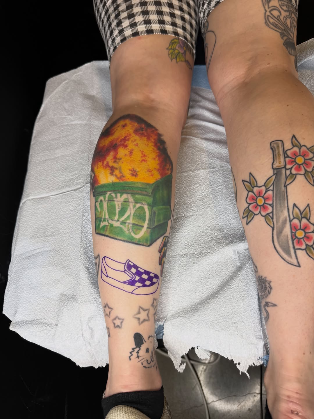 Tattoo by @thepinkmanther — new_school