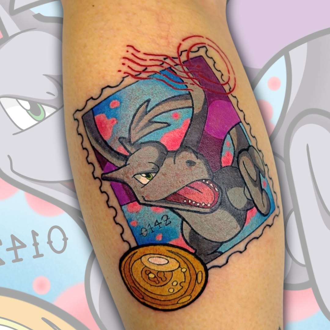 Tattoo by @ericalambert_ink — new_school, anime