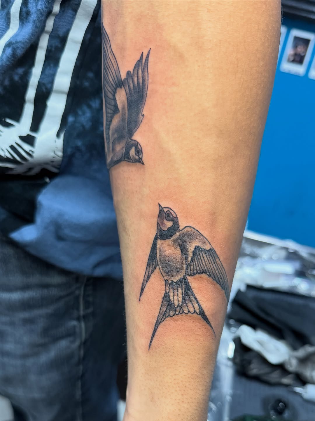 Tattoo by @inkbynev — american_traditional, black_and_grey