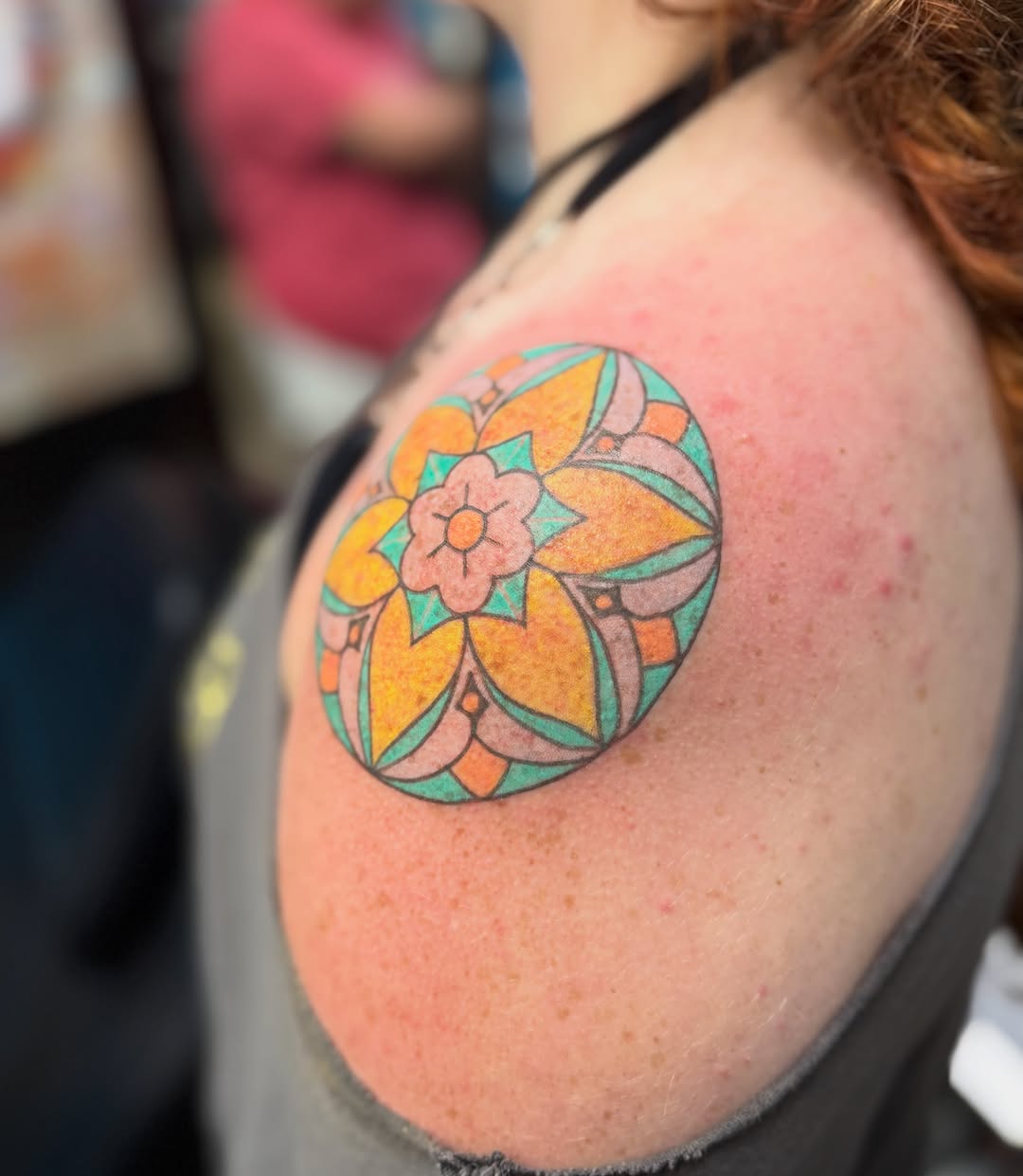 Tattoo by @inkbynev — geometric, ornamental