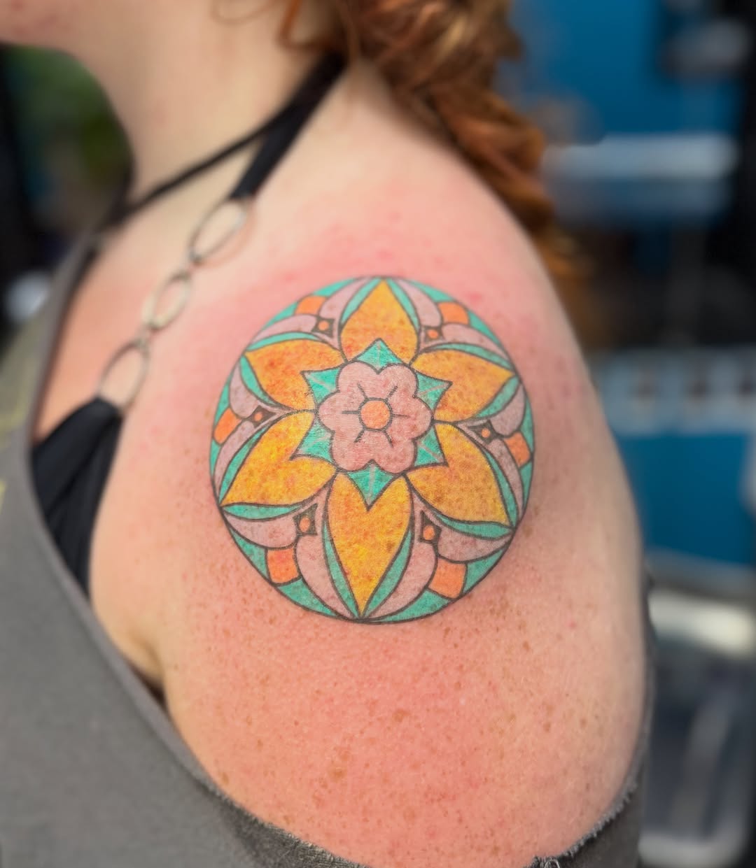 Tattoo by @inkbynev — geometric, ornamental