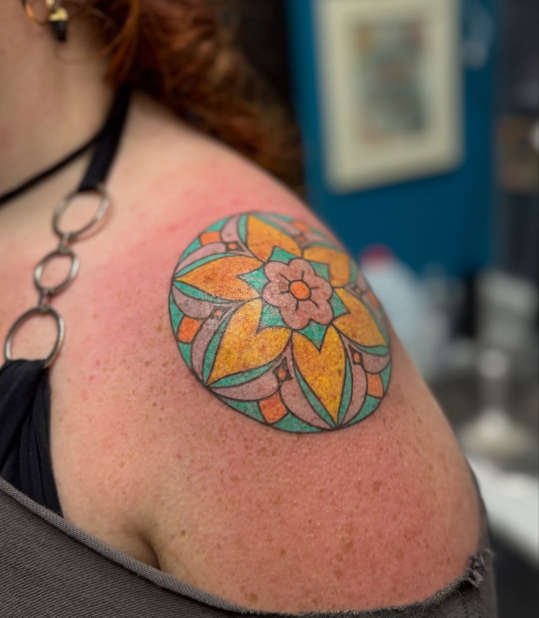 Tattoo by @inkbynev — geometric, ornamental