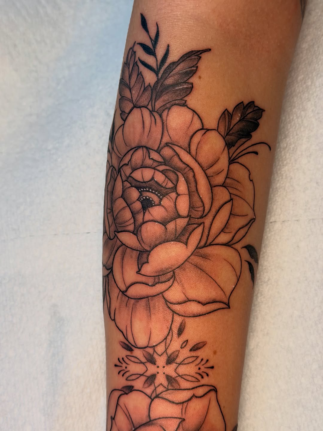 Tattoo by @inkedbyneet โ black_and_grey, fine_line