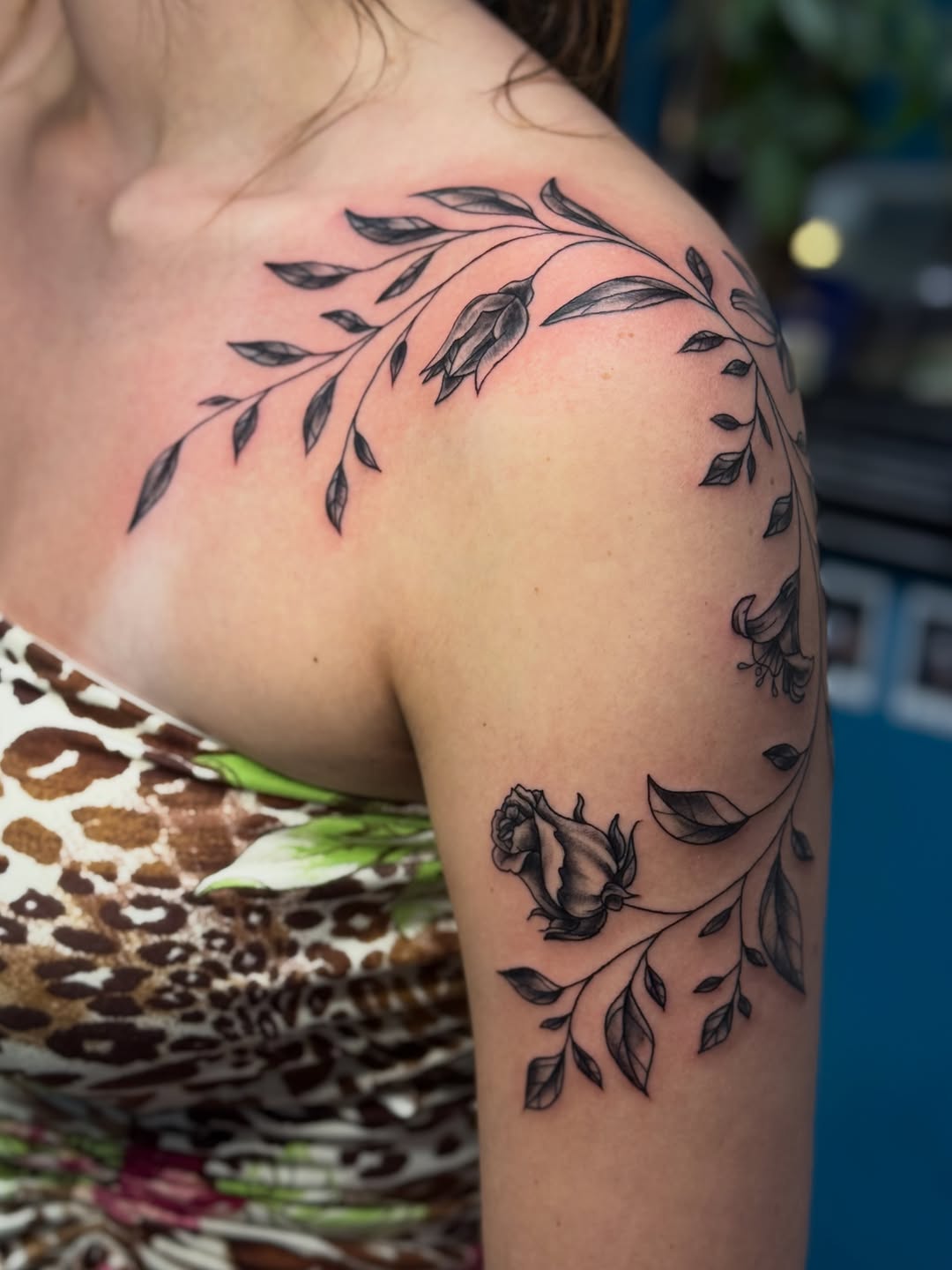 Tattoo by @inkbynev — fine_line, black_and_grey