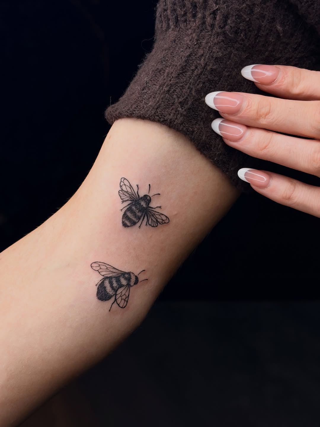 Tattoo by @nickel.95 — fine_line, black_and_grey