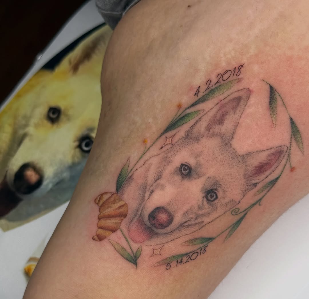 Tattoo by @roselutattoo — realism, fine_line