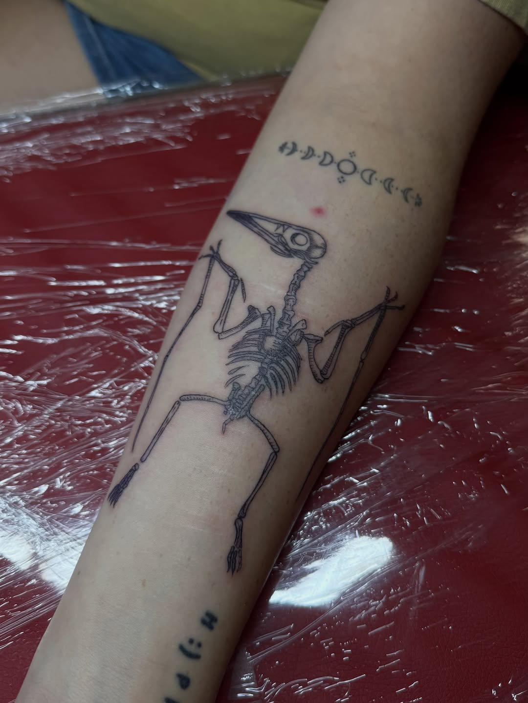 Tattoo by @paigeof.swords — fine_line, black_and_grey
