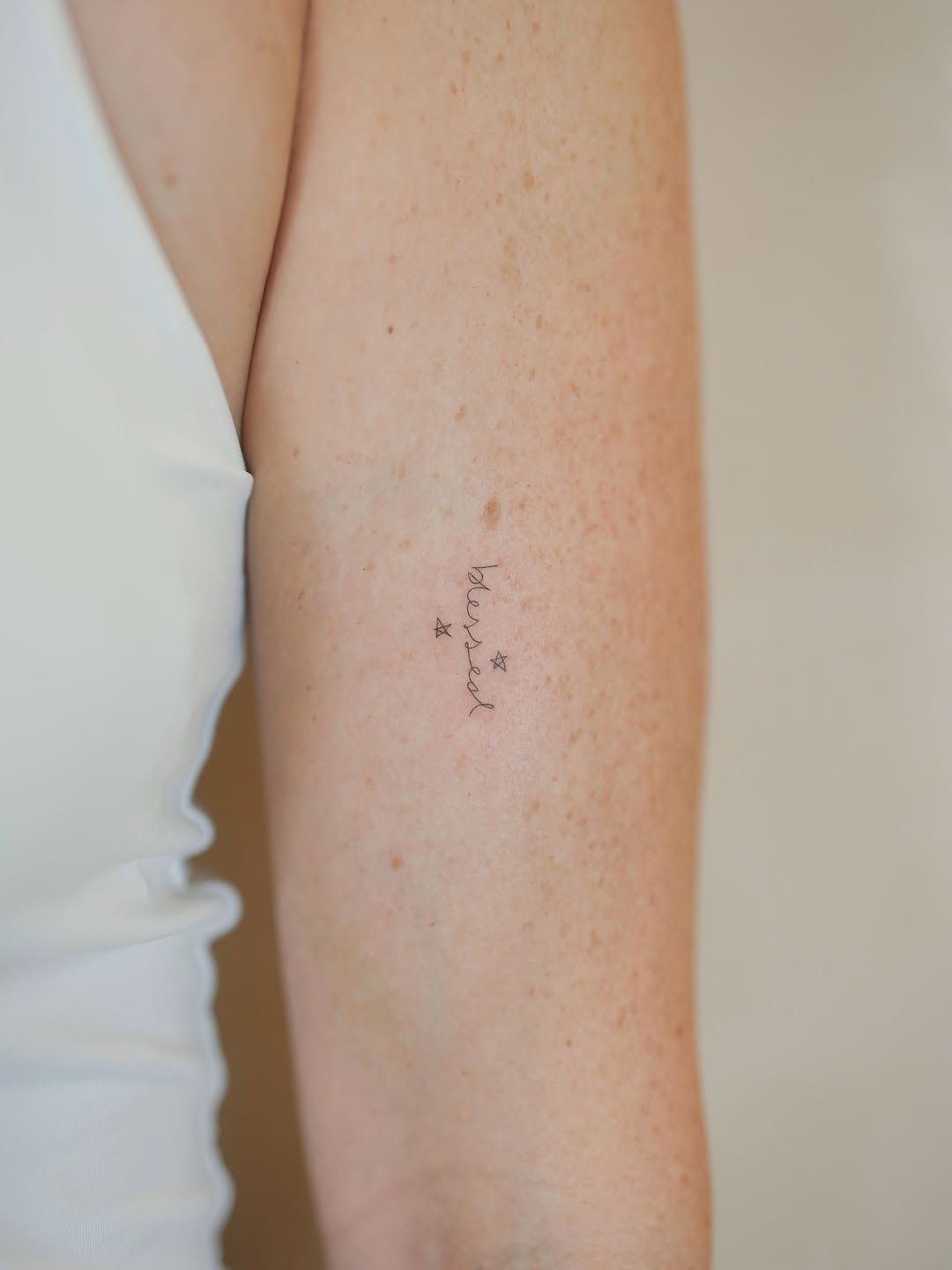 Tattoo by @ink_bijou β fine_line, lettering_script