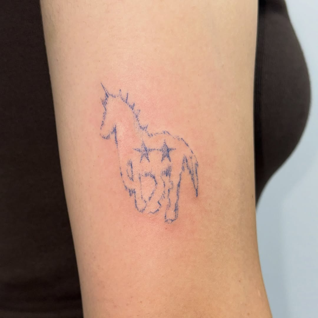 Tattoo by @011poke — ignorant, sketch