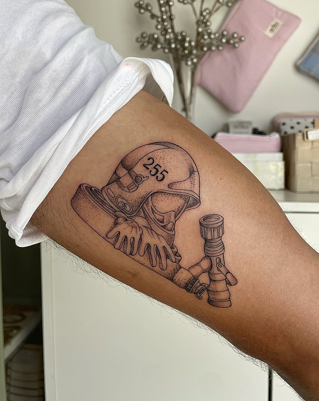 Tattoo by @mimz_studio — black_and_grey, realism