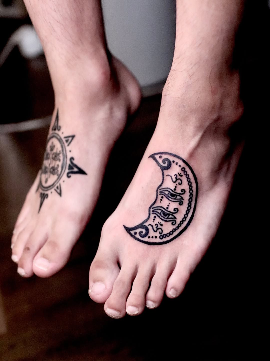 Tattoo by @pinking__tt — blackwork, ornamental